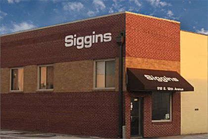Siggins wide area of customers served